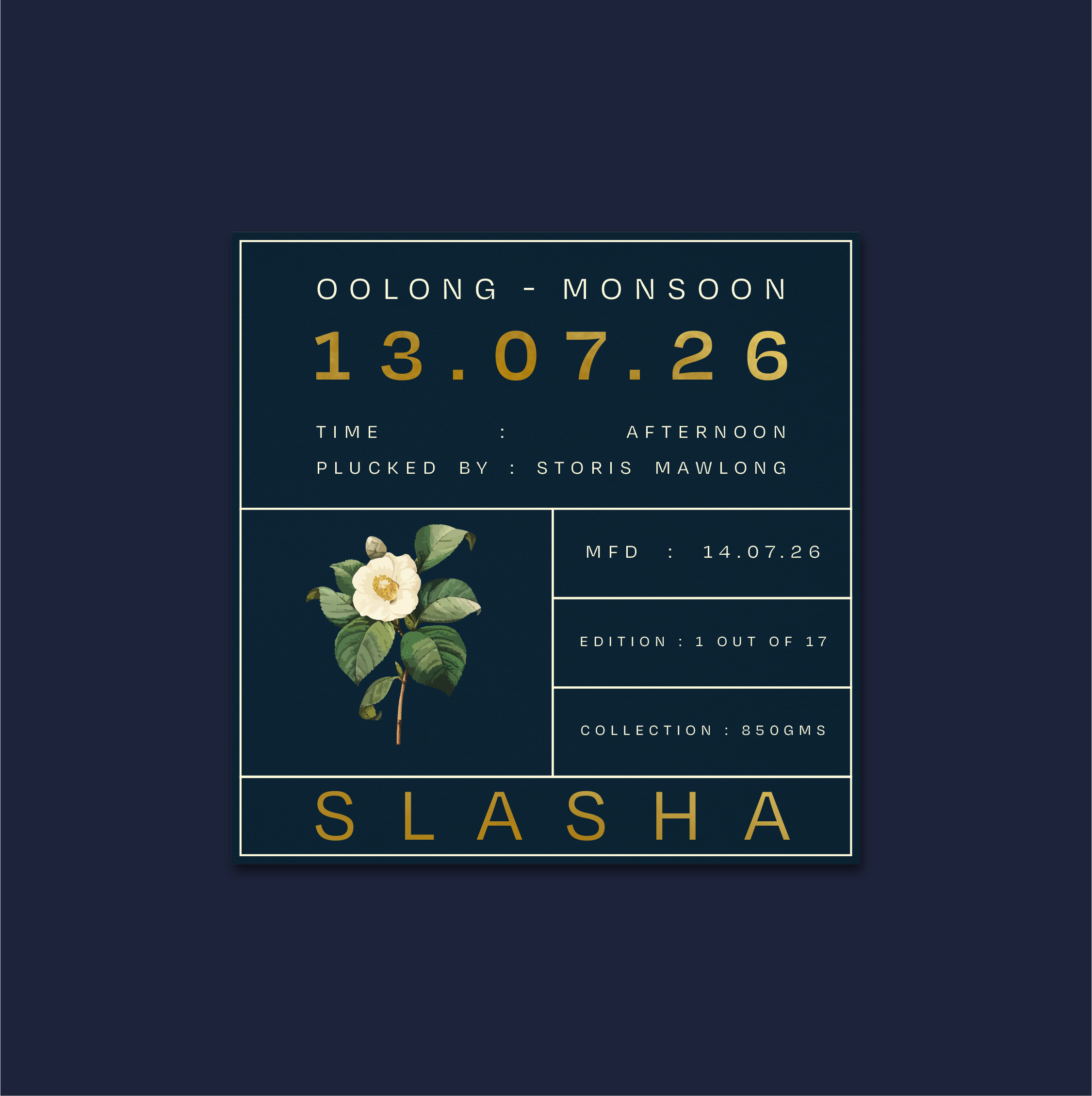 13.07.26 : Oolong - Monsoon - Afternoon